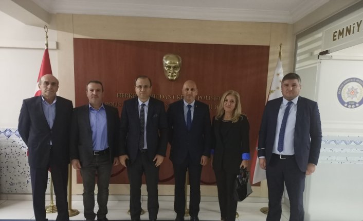 Bartın TSO Başkanı Balık'tan İl Emniyet Müdürlüğüne ziyaret
