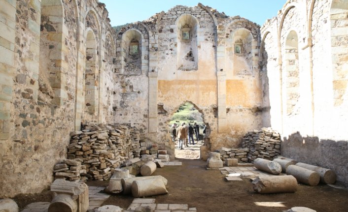 Giresun'da Şah Yolu'ndaki tarihi kilise restore ediliyor