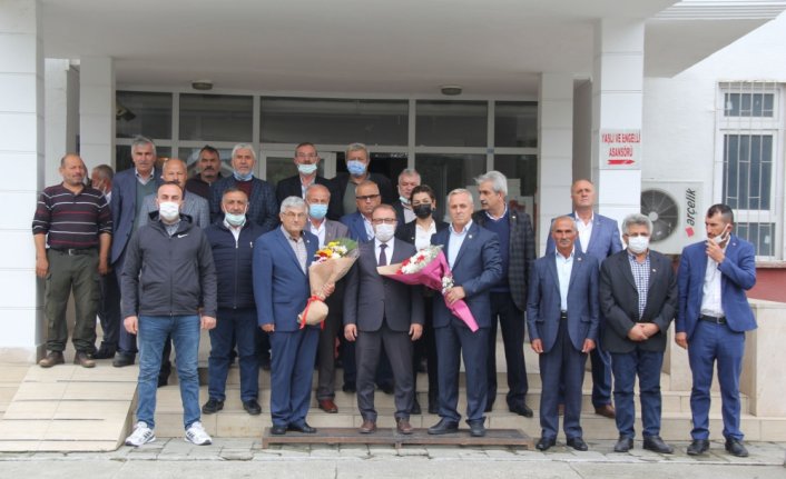 Havza'da 19 Ekim Muhtarlar Günü kutlandı