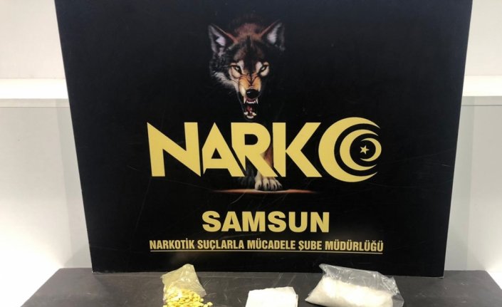 İstanbul'dan uyuşturucu getiren şüpheli Samsun'da yakalandı