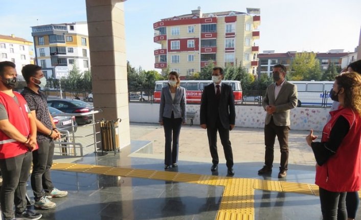 Kaymakam Güldoğan'dan kurum ziyaretleri