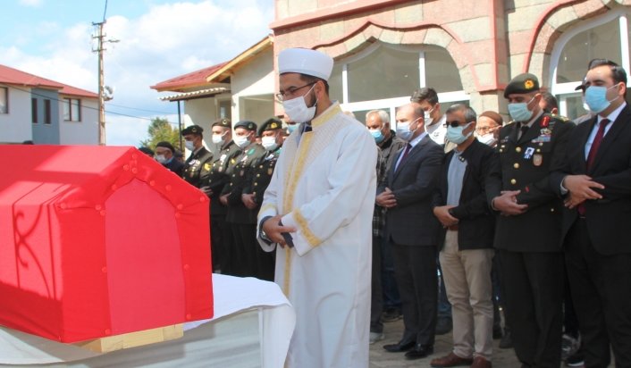 Kıbrıs gazisi Saray son yolculuğuna uğurlandı