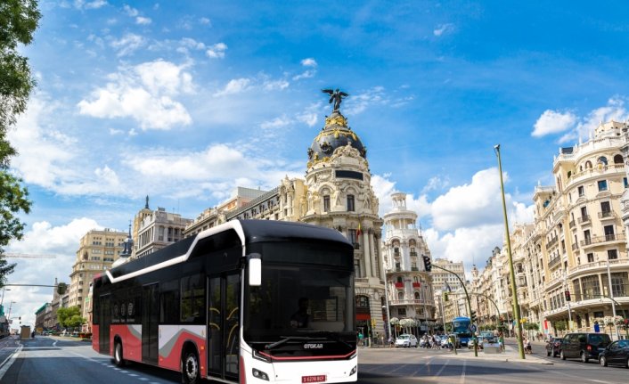 Otokar’ın elektrikli otobüsü Kent Electra'nın Avrupa tanıtımları devam ediyor