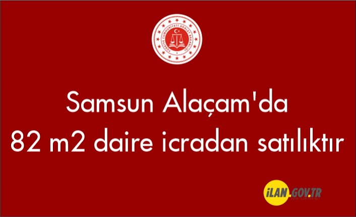 Samsun Alaçam'da 82 m2 daire icradan satılıktır