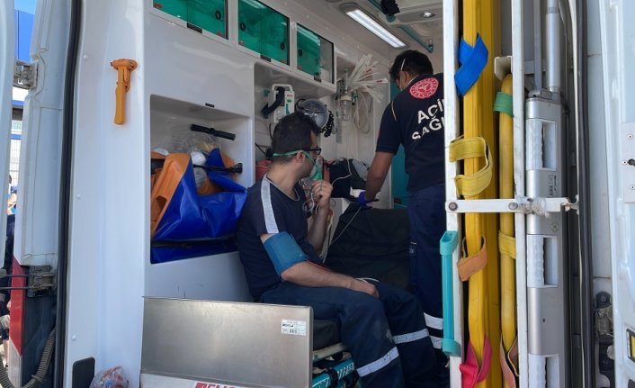 Samsun'da fabrikada çıkan yangın söndürüldü