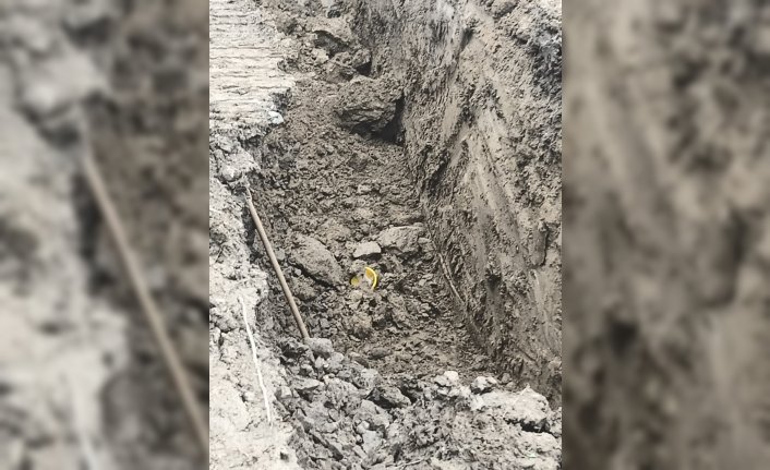 Samsun'da kanal açma çalışmasında toprak altında kalan harita teknikeri öldü