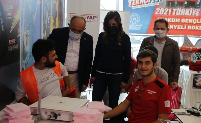 Samsun'da TEKNOFEST 2022 için tanıtım çalışması yapılıyor