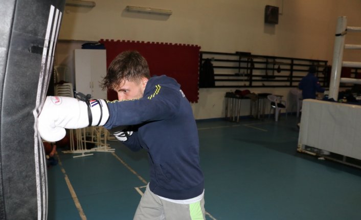 Türkiye şampiyonu milli boksör Gökay Yılmaz'ın hedefi Avrupa'da madalya