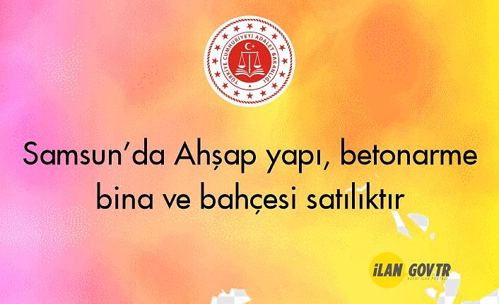 Ahşap yapı, betonarme bina ve bahçesi icradan satılıktır