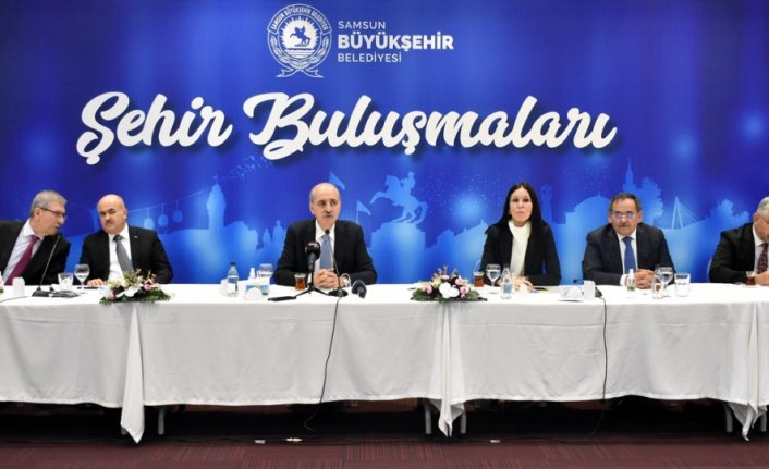 AK Parti Genel Başkanvekili Kurtulmuş, Samsun'da 