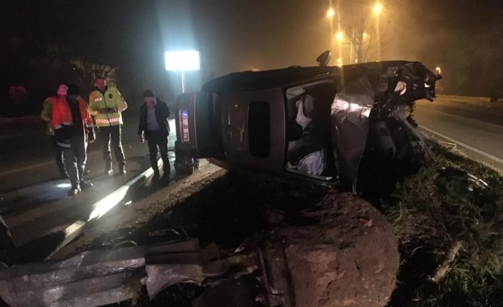 Amasya'da 2 trafik kazasında 6 kişi yaralandı