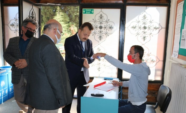 Bartın İl Milli Eğitim Müdürü Acar'dan mesleki eğitim merkezine ziyaret