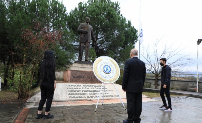 Büyük Önder Atatürk, Bartın Üniversitesinde anıldı
