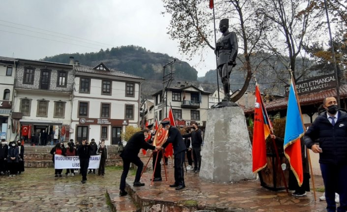 Büyük Önder Atatürk, Bolu'da anıldı