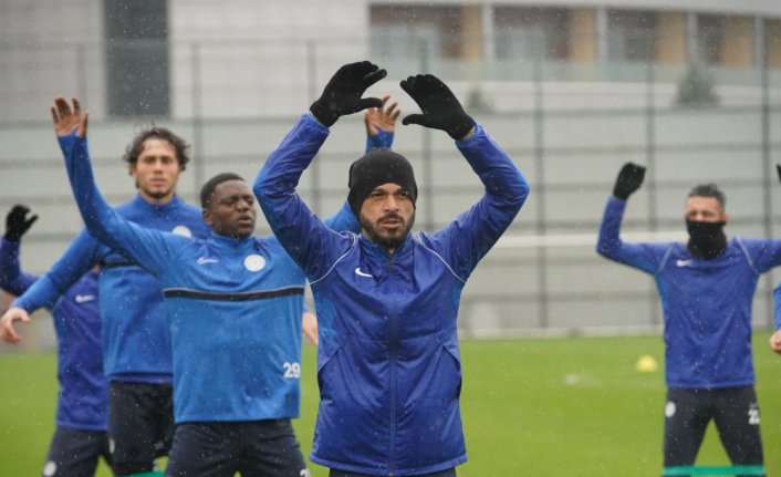 Çaykur Rizespor, Kayserispor maçı hazırlıklarını sürdürdü