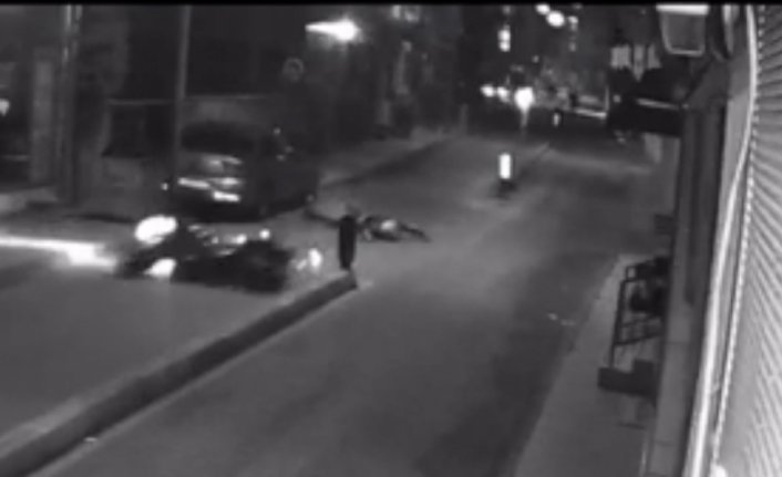 Çorum'da devrilen motosikletin sürücüsü yaşamını yitirdi