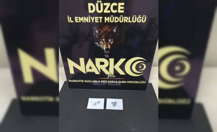 Düzce'de yol denetimi ve uyuşturucu operasyonlarında 9 şüpheli yakalandı