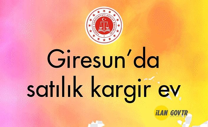 Giresun'dan satılık kargir ev