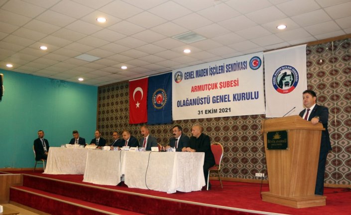 GMİS Armutçuk Şubesi'nin yeni başkanı Temel Eşgün oldu