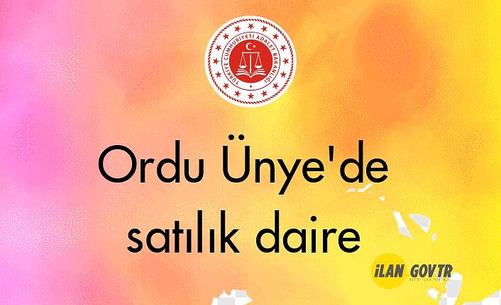 Ordu Ünye'de icradan satılık daire