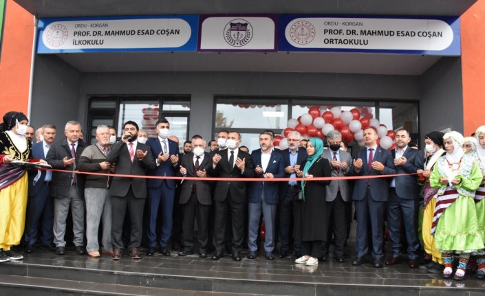Ordu'da hayırsever iş insanının yaptırdığı okul açıldı