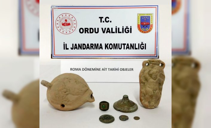 Ordu'da tarihi eser kaçaklığı operasyonunda 1 kişi yakalandı