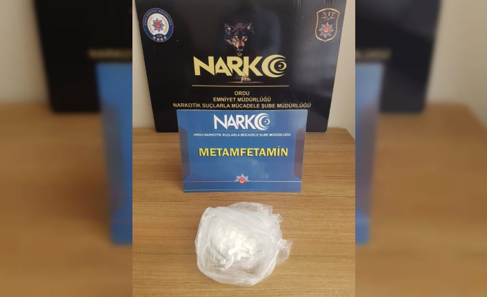 Ordu'da uyuşturucu operasyonunda 1 şüpheli tutuklandı