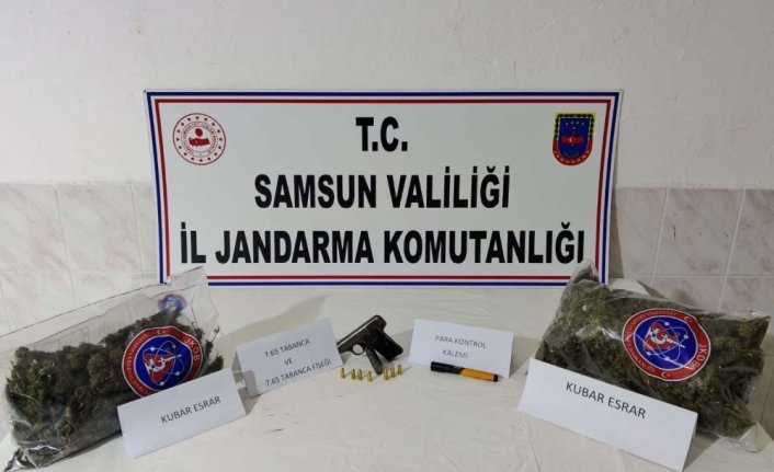 Samsun'da uyuşturucu operasyonunda yakalanan şüphelilerden biri tutuklandı