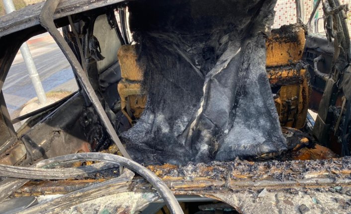 Sinop'ta LPG'li araçtaki patlamada sürücü yaralandı