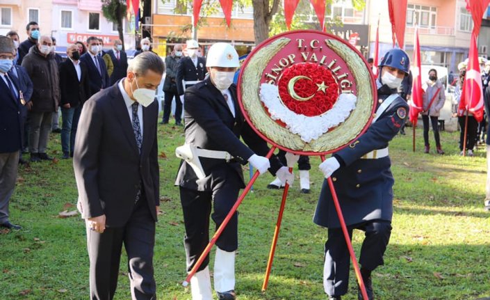 Sinop'ta Rus donanması baskınında şehit düşen askerler anıldı