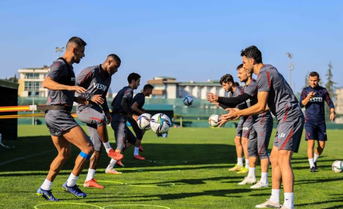 Trabzonspor, Fatih Karagümrük maçı hazırlıklarına başladı