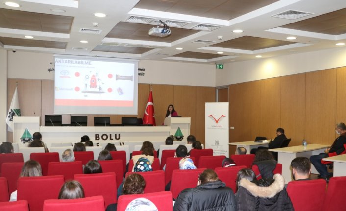 Bolu'da işletmecilere marka ve patent eğitimi verildi