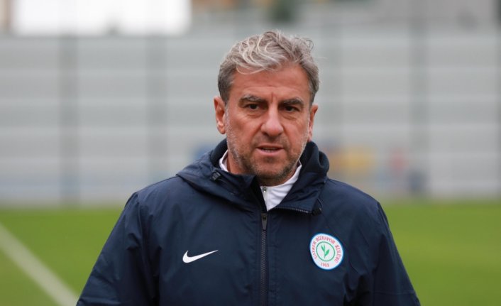 Çaykur Rizespor Teknik Direktörü Hamzaoğlu'ndan Göztepe maçı değerlendirmesi: