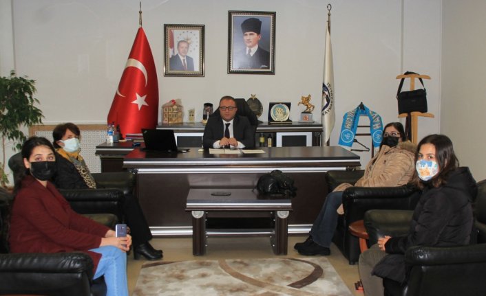 Havza Hayvanseverler Platformu'ndan Kaymakam Nayman'a ziyaret