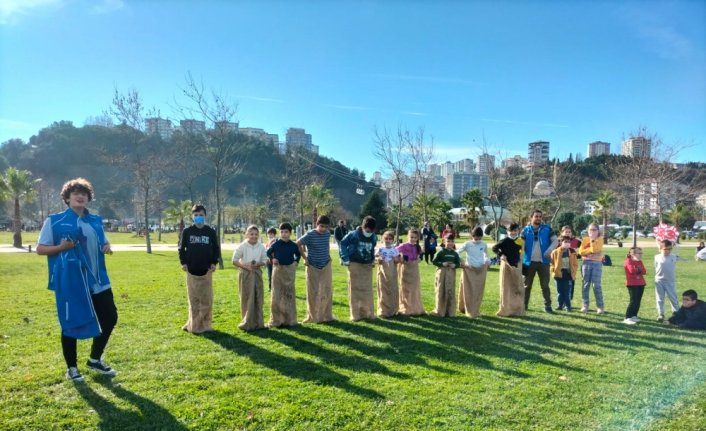İlkadım Gençlik Merkezi'nden uçurtma şenliği