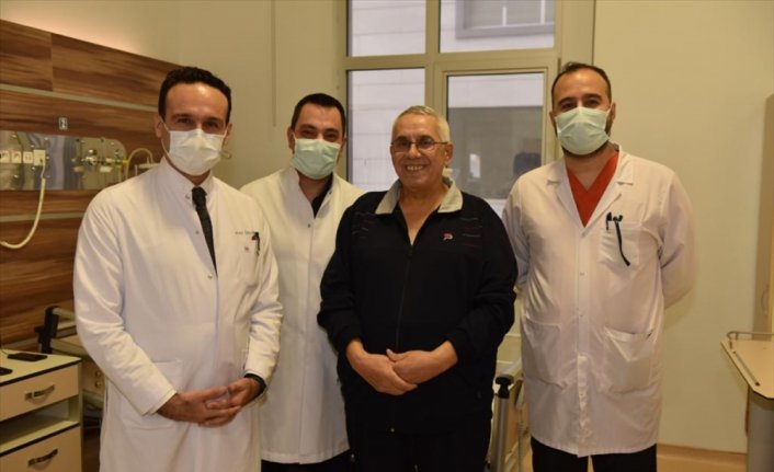 Kalp damarları tıkanan hasta 