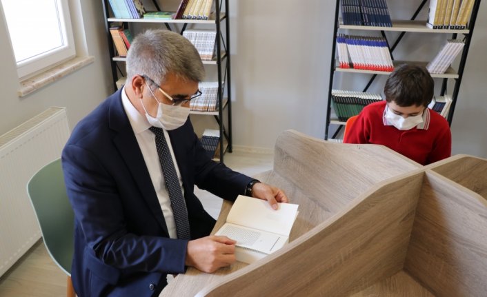 Karabük'te bütün okullar kütüphaneye kavuştu