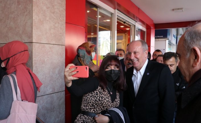 Memleket Partisi Genel Başkanı İnce, Kastamonu'da ziyaretlerde bulundu