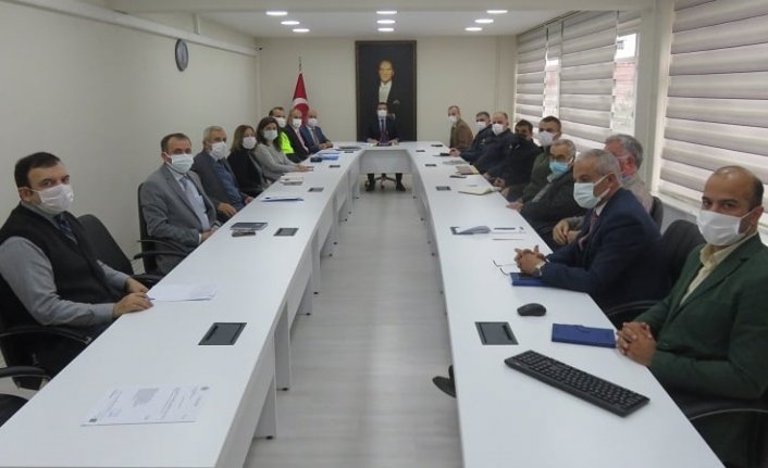 Merzifon'da kış tedbirlerine ilişkin koordinasyon toplantısı yapıldı