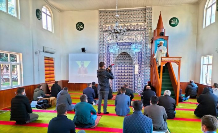 Ordu'da işaret dili ile hutbe verildi