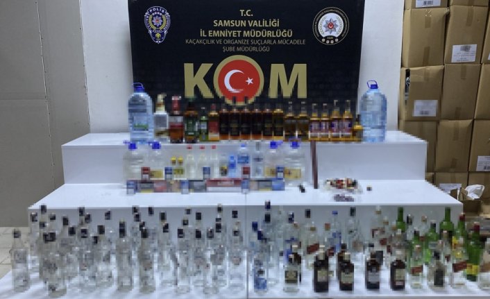 Samsun'da kaçakçılık operasyonunda 2 şüpheli yakalandı