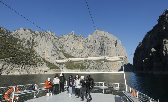Samsun'un doğa harikası kanyonu Şahinkaya, 4 mevsim turizme hizmet ediyor