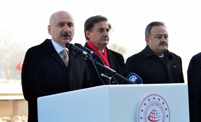 Ulaştırma ve Altyapı Bakanı Karaismailoğlu, Karabük'te köprü açılışına katıldı: