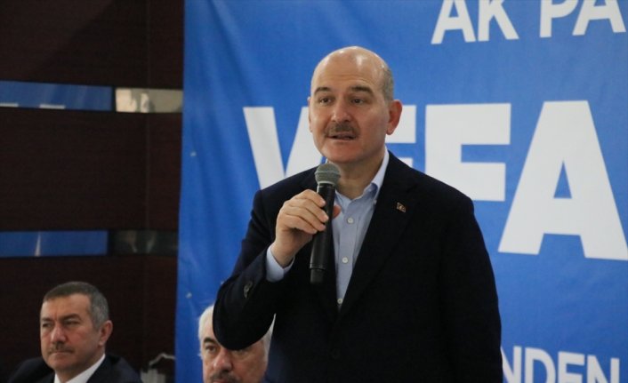 İçişleri Bakanı Soylu, Sinop'ta AK Parti İl Başkanlığının “Vefa Buluşması“na katıldı:
