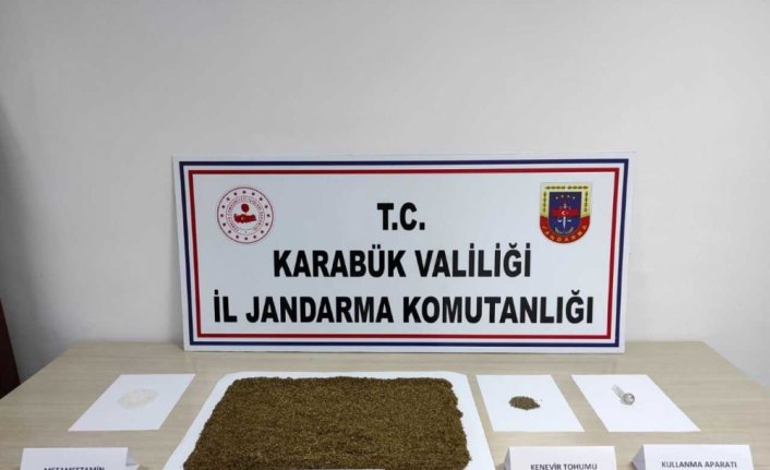 Karabük'te uyuşturucu operasyonunda 2 zanlı yakalandı