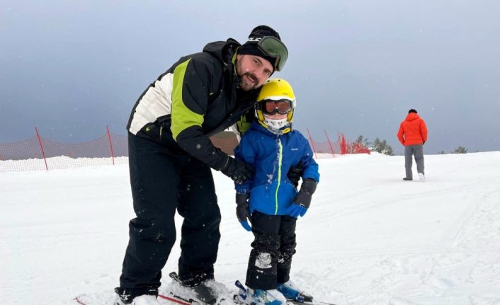 Kartalkaya ve Keltepe kayak merkezlerinde hafta sonu yoğunluğu