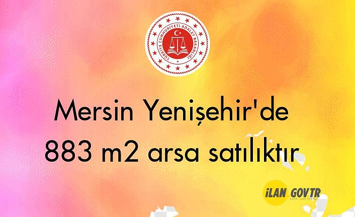 Mersin Yenişehir'de 883 m² arsa satılıktır