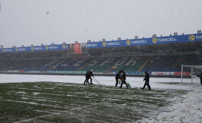 Rizespor-Antalyaspor mücadelesi için statta inceleme yapıldı