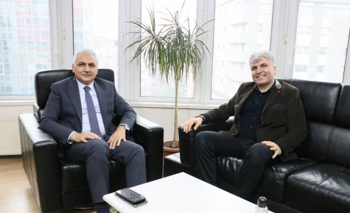 Samsun Emniyet Müdürlüğünden AA Samsun Bölge Müdürlüğüne ziyaret