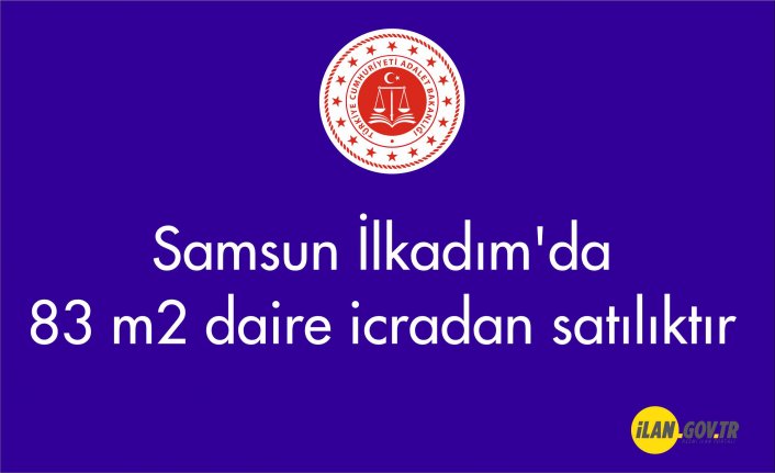 Samsun İlkadım'da 83 m2 daire icradan satılıktır